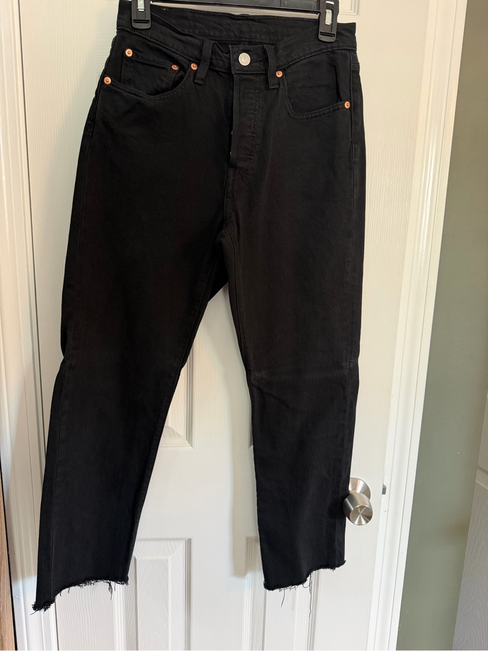 Levi's Women’s Black 501 Jeans (Size 26)